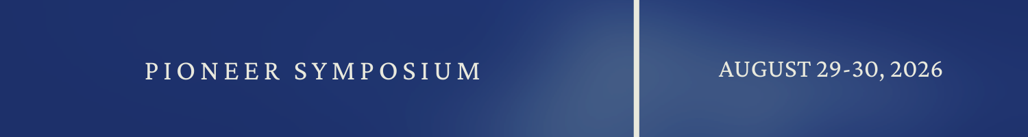 PIONEER Symposium Banner